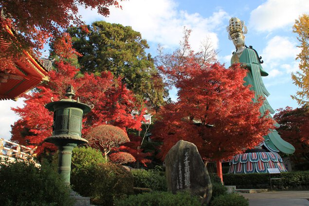 耕三寺・耕三寺博物館の紅葉
