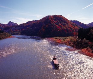 阿賀野川ライン舟下り