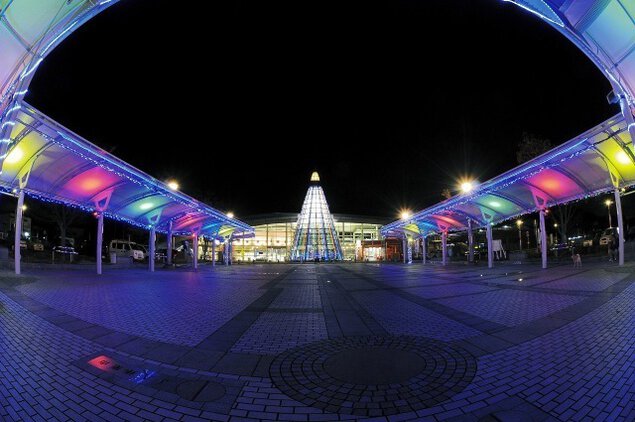 井原駅・駅前通り