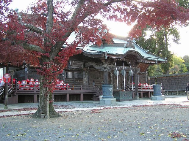 少林山達磨寺の紅葉