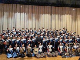 近江高等学校吹奏楽部マーチングパレードinブルーメの丘