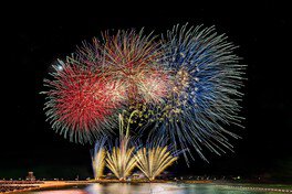 海洋博美ら海花火大会2025