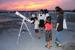 埼玉県立松山女子高校地学部 公開講座「夏の夜空を観察しよう」