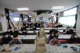 埼玉県立松山女子高校地学部　公開講座「化石のレプリカを作ってみよう！！」