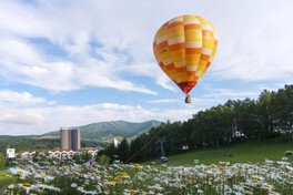 ルスツリゾート　熱気球フライト体験