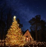 軽井沢高原教会 星降る森のクリスマス