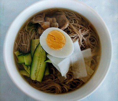 林賢宜さんの韓国料理教室　水冷麺を作ろう