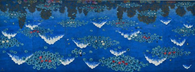 睡蓮交響曲－日本画家による100年後の返歌・返画－