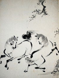 生活に欠かせなかった馬たち・高知県香南市絵金蔵で「いきもの展 天高く馬肥ゆる秋」開催