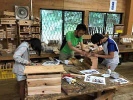夏休み木工教室