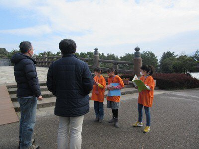 石橋記念公園「子どもガイド案内」（7月）
