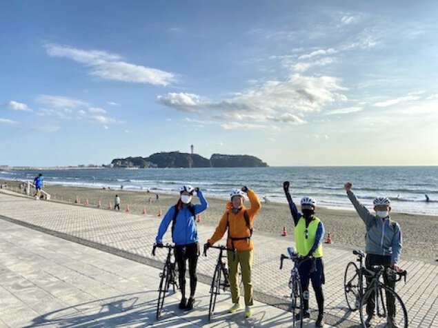 体験サイクリング25km湘南 ロードバイク/クロスバイク（4月）