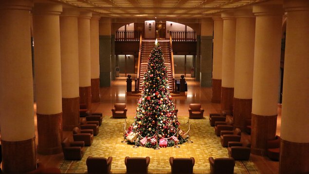 ホテルオークラ京都 ウインターイルミネーション・クリスマスツリー ホテルオークラ京都