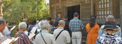 僧侶と巡る鎌倉十三仏（2021年7月西の巡礼）