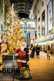 クリスマスムードを高めるツリー