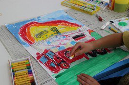 淡路島国営明石海峡公園　やまぐち先生の楽しい絵画教室
