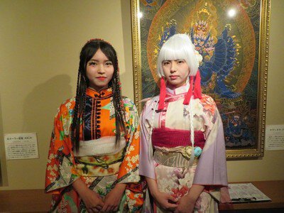 館蔵品展シーズン1　モンゴル民族衣装「デール」と創作衣装