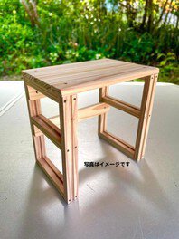 大人DIY　ワークショップ3 〜西川材はしらベンチからうまれたアウトドアテーブル〜
