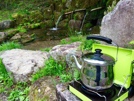 休暇村茶臼山高原 日曜の朝限定の源流コーヒーお散歩会 2023（6月）