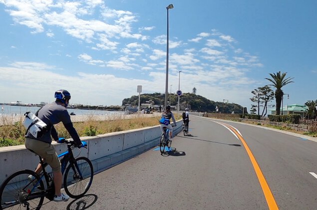 湘南・江の島 E-BIKE（電動アシストクロスバイク） サイクリングツアー20km