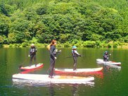 夏の初めてSUP体験　碓氷 軽井沢　アウトドア自然体験ツアー