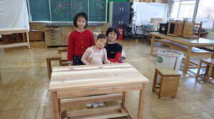 6歳になったら机をつくろ！木こり＆机づくり体験（7月）