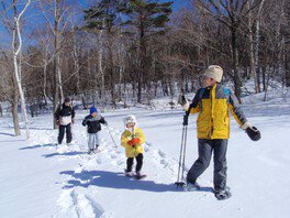 あさま軽井沢・体験スノーシュー「冬の森スノー」 アウトドア 自然体験ツアー