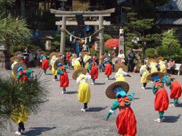 日枝神社例大祭（お田植え踊り）