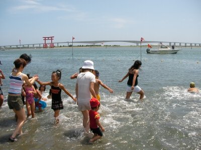 浜松市弁天島海浜公園海水浴場