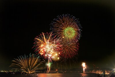 アジアポートフェスティバル in KANMON 2023 第39回関門海峡花火大会