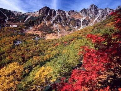 千畳敷カール(中央アルプス駒ヶ岳ロープウェイ)の紅葉