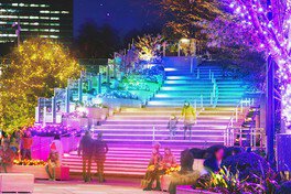 日比谷ステップ広場 「HIBIYA WINTER SQUARE」 階段イメージ
